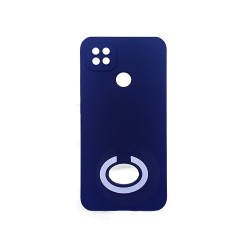 Silicone Case with Support Ring for Xiaomi Redmi 10a Black White Silicone Case with Support Ring for Xiaomi Redmi 10a Black White